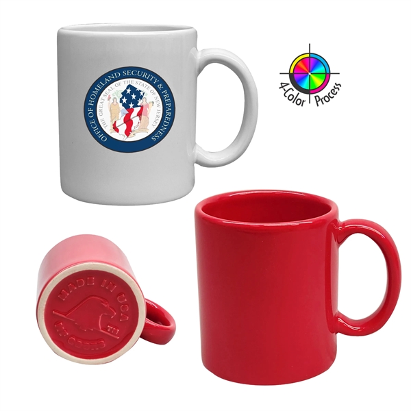 USA C-Handle Mugs... from ASI 80093 Pyrographics / Pyrographics Line