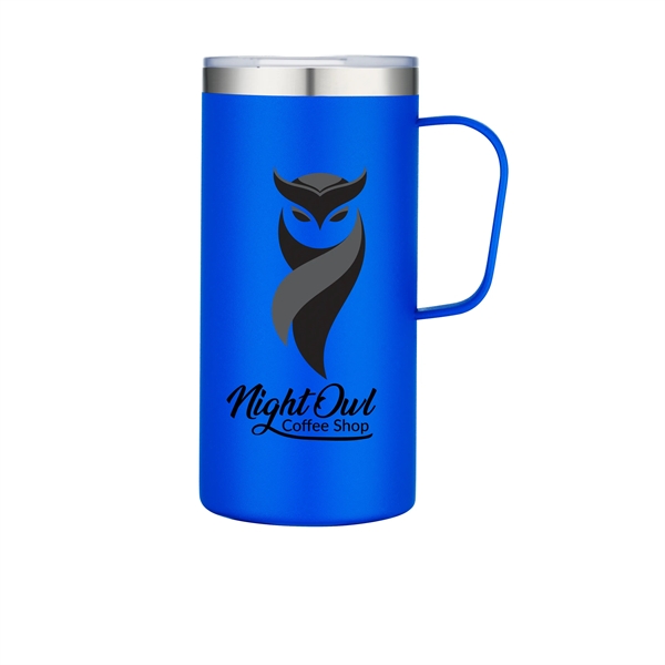 20 oz. stainless steel camping mug with double wall, vacuum insulated... from ASI 90807 Tekweld