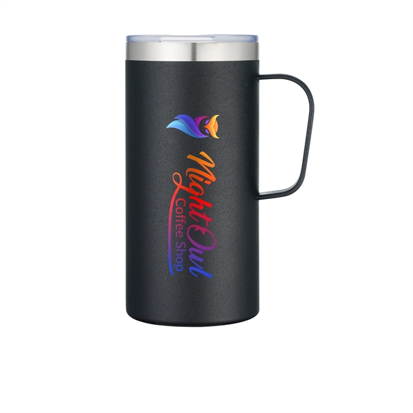 20 oz. stainless steel camping mug with double wall, vacuum insulated... from ASI 90807 Tekweld