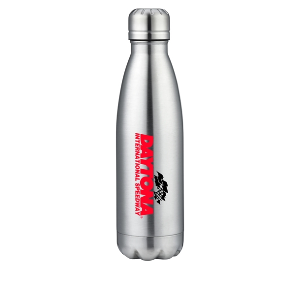 17 oz. stainless steel water bottle with vacuum insulated copper plated... from ASI 90807 Tekweld