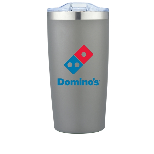 20 oz. double wall stainless steel tumbler with powder coated finish... from ASI 90807 Tekweld