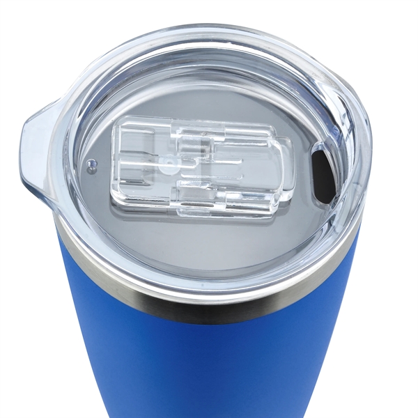 20 oz. double wall stainless steel tumbler with powder coated finish... from ASI 90807 Tekweld