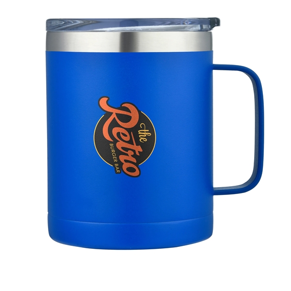 14 oz. stainless steel vacuum insulated mug with a copper plated... from ASI 90807 Tekweld