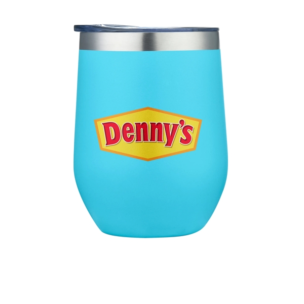 12 oz. stainless steel stemless wine cup with copper plated liner... from ASI 90807 Tekweld