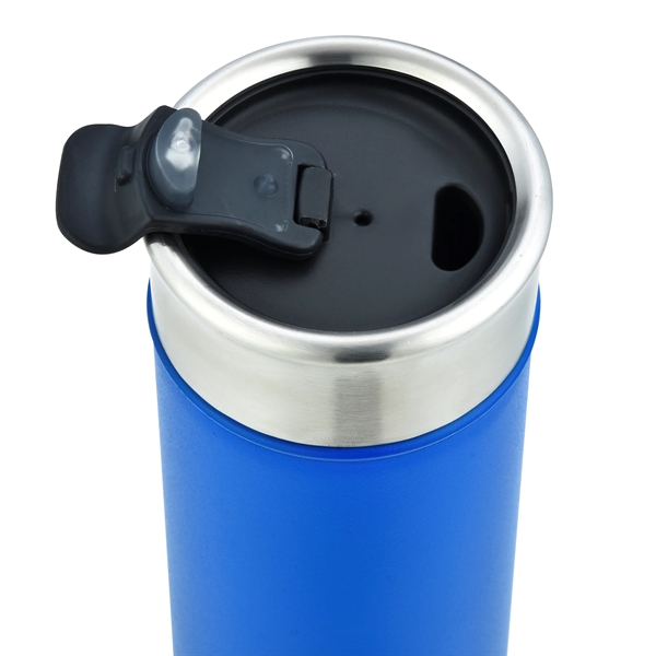 18 oz. stainless steel vacuum insulated tumbler with copper plating liner... from ASI 90807 Tekweld