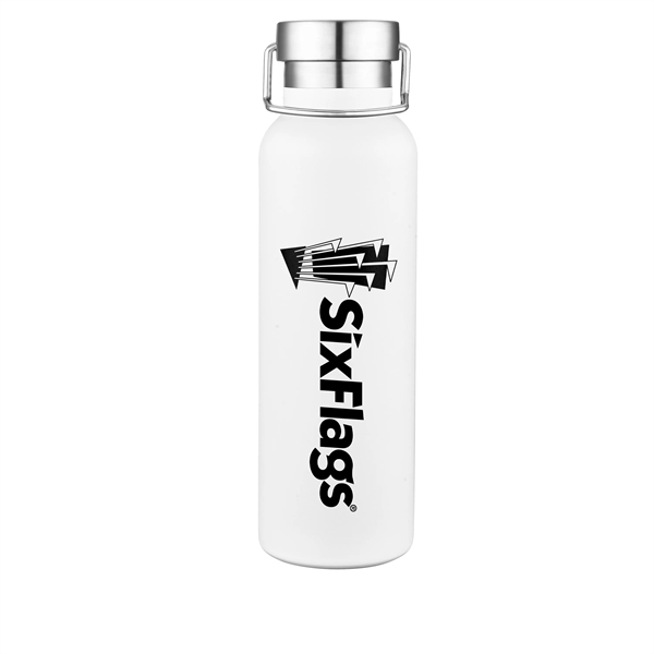 20 oz. stainless steel vacuum insulated water bottle with a copper... from ASI 90807 Tekweld
