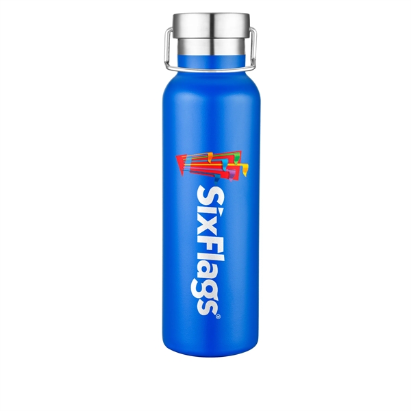 20 oz. stainless steel vacuum insulated water bottle with a copper... from ASI 90807 Tekweld