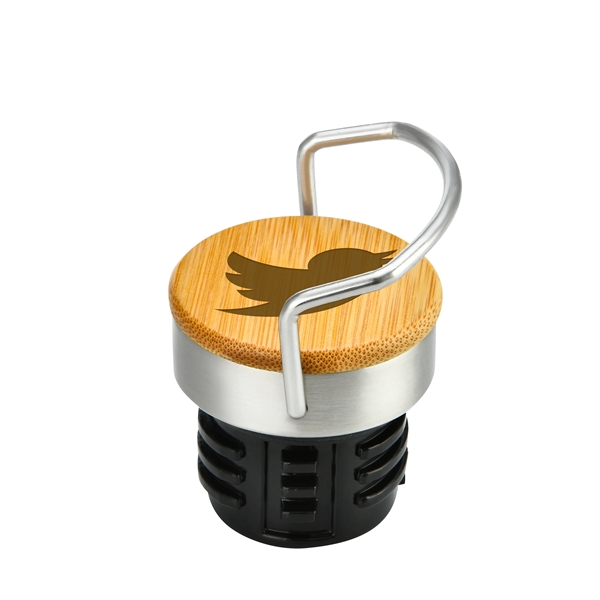 22 oz. stainless steel bottle with double wall copper lining, vacuum... from ASI 90807 Tekweld