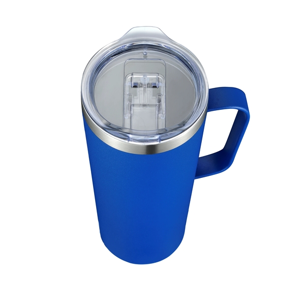 28 oz. double wall vacuum insulated stainless steel travel mug with... from ASI 90807 Tekweld