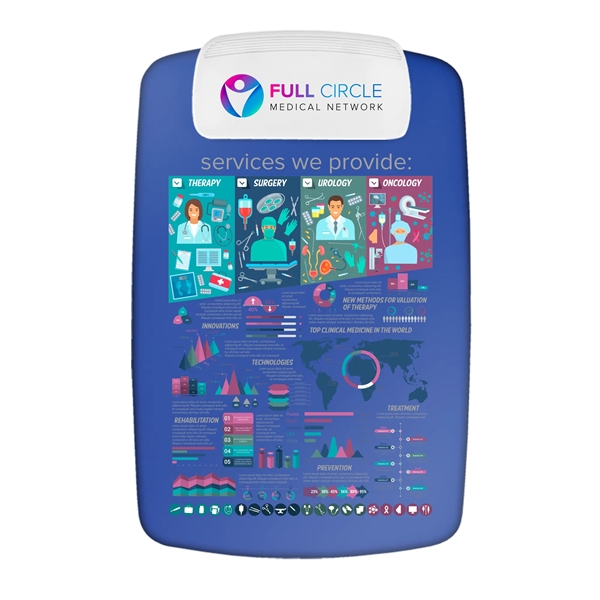 Contour clipboard, white clip size: 2 7/8" x 5 3/4".... from ASI 55990 Garyline