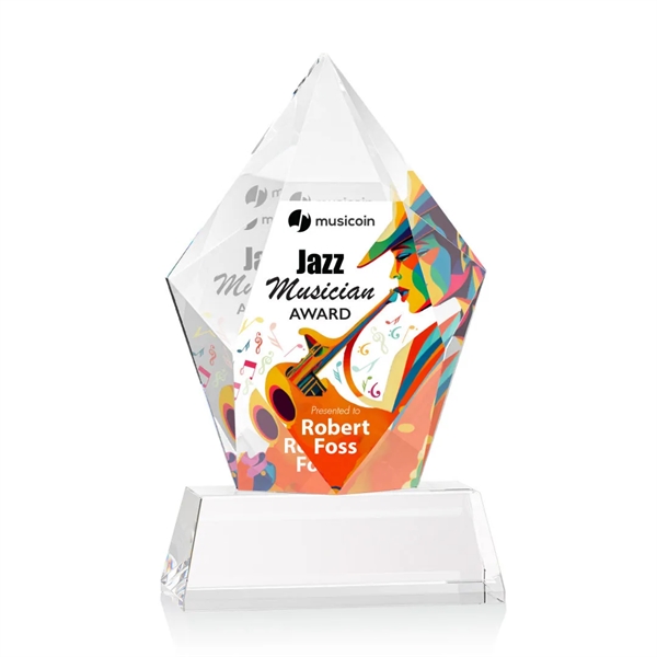 Devron VividPrint™ Award on Base - Clear... from ASI 84592 St Regis Group / St Regis