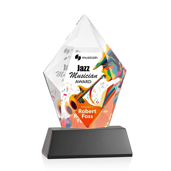 Devron VividPrint™ Award on Base - Black... from ASI 84592 St Regis Group / St Regis