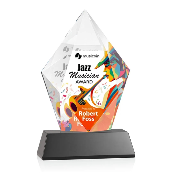 Devron VividPrint™ Award on Base - Black... from ASI 84592 St Regis Group / St Regis