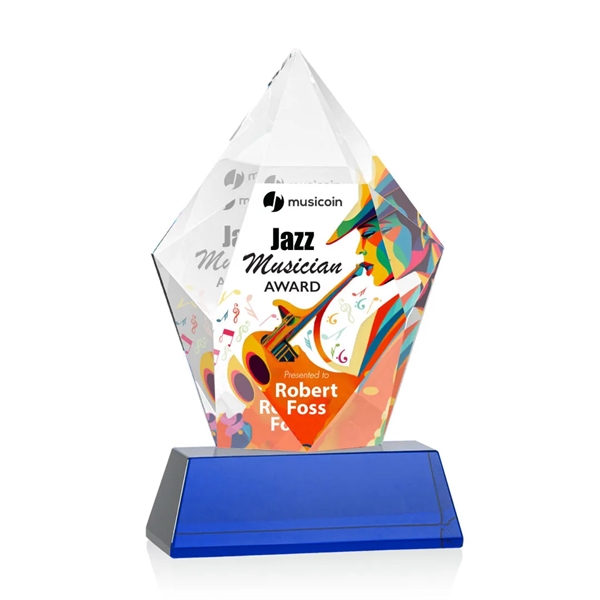 Devron VividPrint™ Award on Base - Blue... from ASI 84592 St Regis Group / St Regis