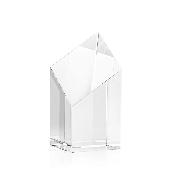 The Barone Award is a remarkably thick Optical Crystal Diamond Tower... from ASI 84592 St Regis Group / St Regis