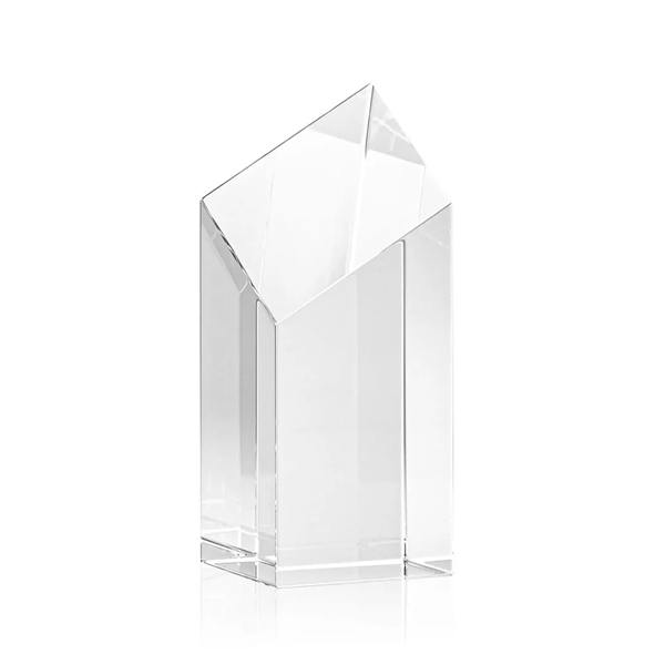 The Barone Award is a remarkably thick Optical Crystal Diamond Tower... from ASI 84592 St Regis Group / St Regis
