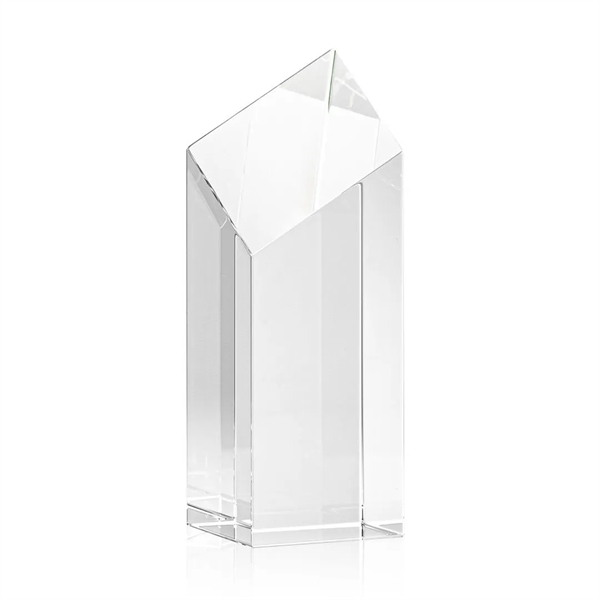 The Barone Award is a remarkably thick Optical Crystal Diamond Tower... from ASI 84592 St Regis Group / St Regis