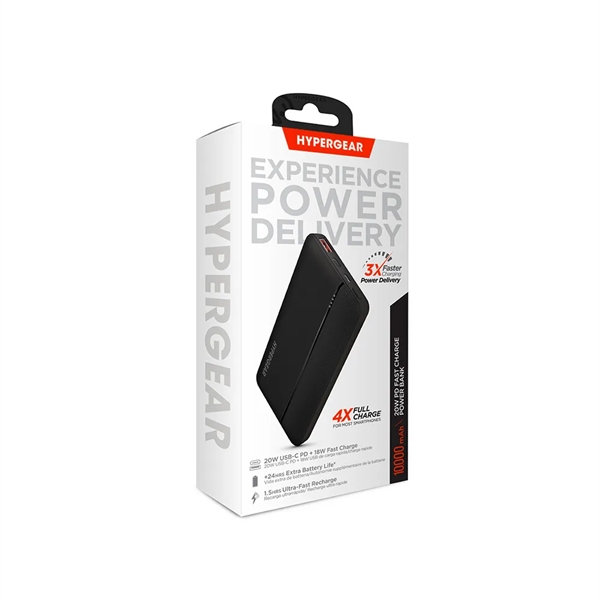This 10,000 mAh power bank features the latest fast charging technologies... from ASI 61005 Hirsch Gift Inc