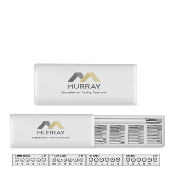 Spring-loaded case with 24 tools for specialized applications. Stainless steel tools.... from ASI 34040 Alexander Mfg Co