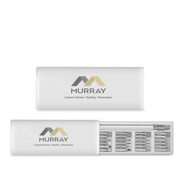 Spring-loaded case with 24 tools for specialized applications. Stainless steel tools.... from ASI 34040 Alexander Mfg Co