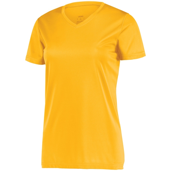 T-shirt made for ladies' from 100% polyester wicking knit that's sold... from ASI 37461 Augusta Sportswear / Augusta Sportswear, Inc. d/b/a Momentec Brands