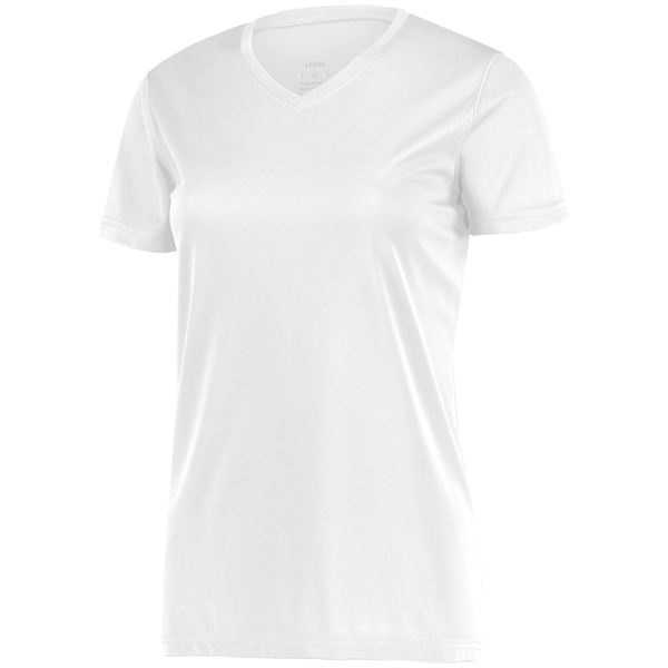 T-shirt made for ladies' from 100% polyester wicking knit that's sold... from ASI 37461 Augusta Sportswear / Augusta Sportswear, Inc. d/b/a Momentec Brands