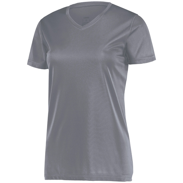 T-shirt made for ladies' from 100% polyester wicking knit that's sold... from ASI 37461 Augusta Sportswear / Augusta Sportswear, Inc. d/b/a Momentec Brands
