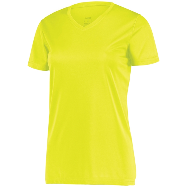 T-shirt made for ladies' from 100% polyester wicking knit that's sold... from ASI 37461 Augusta Sportswear / Augusta Sportswear, Inc. d/b/a Momentec Brands