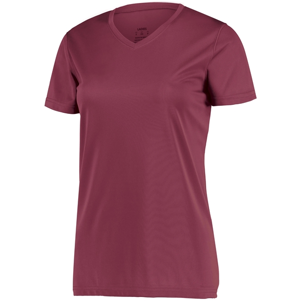 T-shirt made for ladies' from 100% polyester wicking knit that's sold... from ASI 37461 Augusta Sportswear / Augusta Sportswear, Inc. d/b/a Momentec Brands