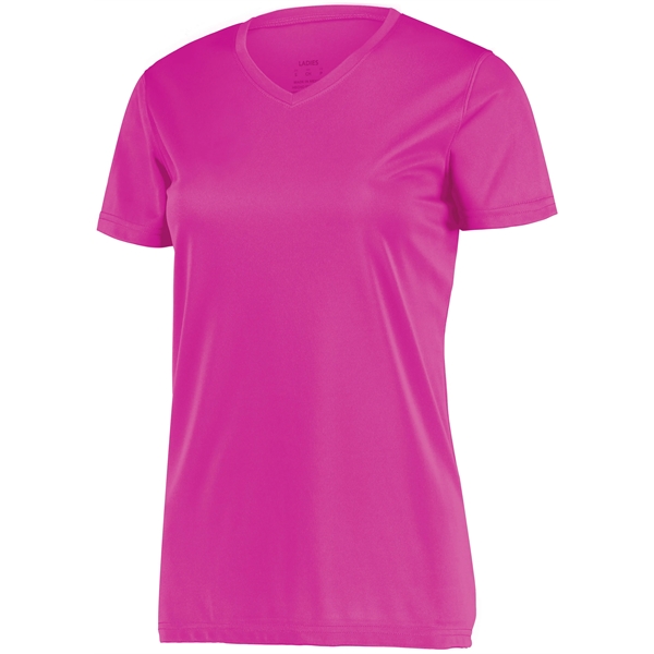 T-shirt made for ladies' from 100% polyester wicking knit that's sold... from ASI 37461 Augusta Sportswear / Augusta Sportswear, Inc. d/b/a Momentec Brands