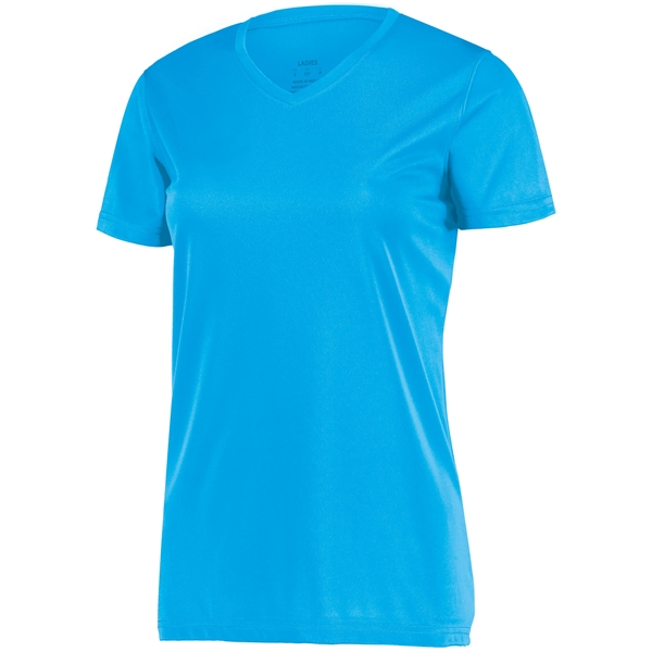 T-shirt made for ladies' from 100% polyester wicking knit that's sold... from ASI 37461 Augusta Sportswear / Augusta Sportswear, Inc. d/b/a Momentec Brands
