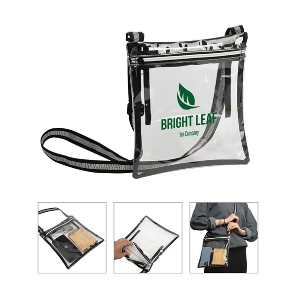 Heathrow TPU Clear Crossbody Bag... from ASI 67866 Logomark/Valumark