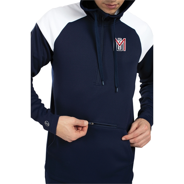 Great for coaches and fans alike, the Limitless 1/4 Zip Hoodie... from ASI 37461 Augusta Sportswear / Holloway Sportswear