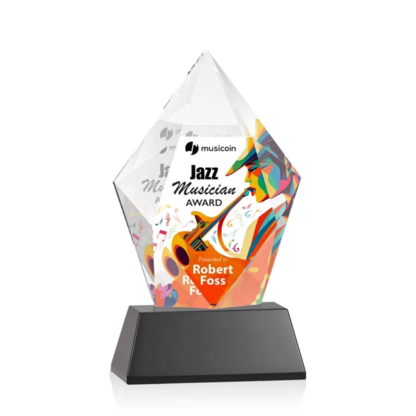 Devron VividPrint™ Award on Base - Black... from ASI 84592 St Regis Group / St Regis