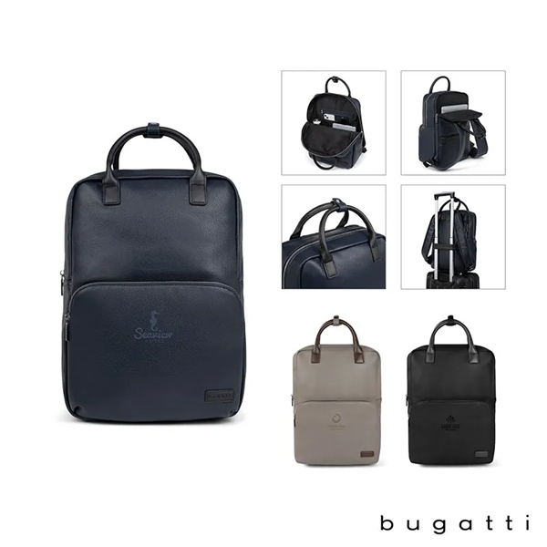 Bugatti Contrast Collection Backpack... from ASI 67866 Logomark/Valumark