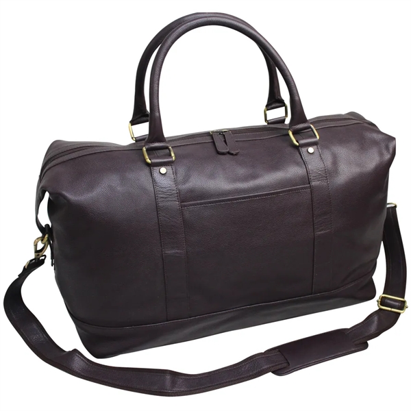 Show off in style with this classic leather duffel. Made of... from ASI 79384 Preferred Nation Inc