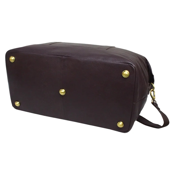 Show off in style with this classic leather duffel. Made of... from ASI 79384 Preferred Nation Inc