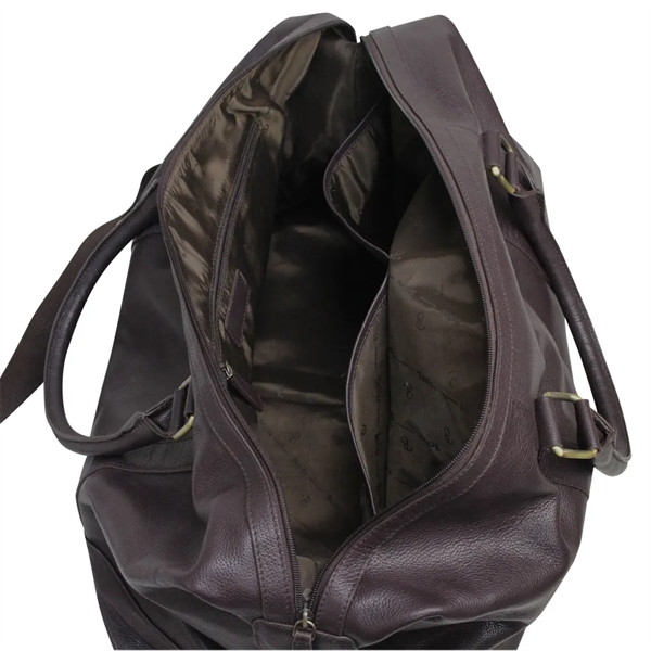 Show off in style with this classic leather duffel. Made of... from ASI 79384 Preferred Nation Inc