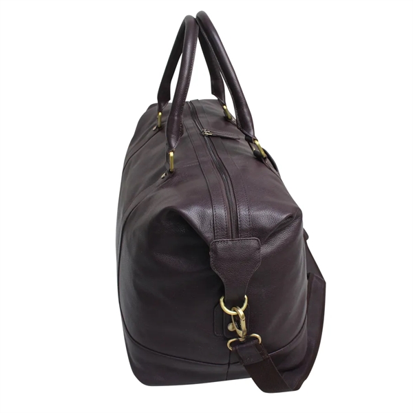 Show off in style with this classic leather duffel. Made of... from ASI 79384 Preferred Nation Inc