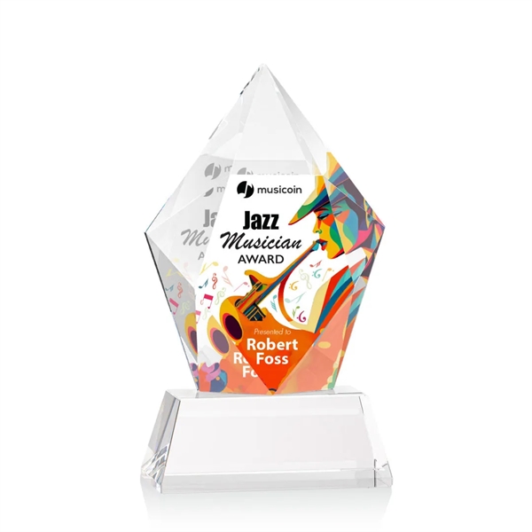 Devron VividPrint™ Award on Base - Clear... from ASI 84592 St Regis Group / St Regis