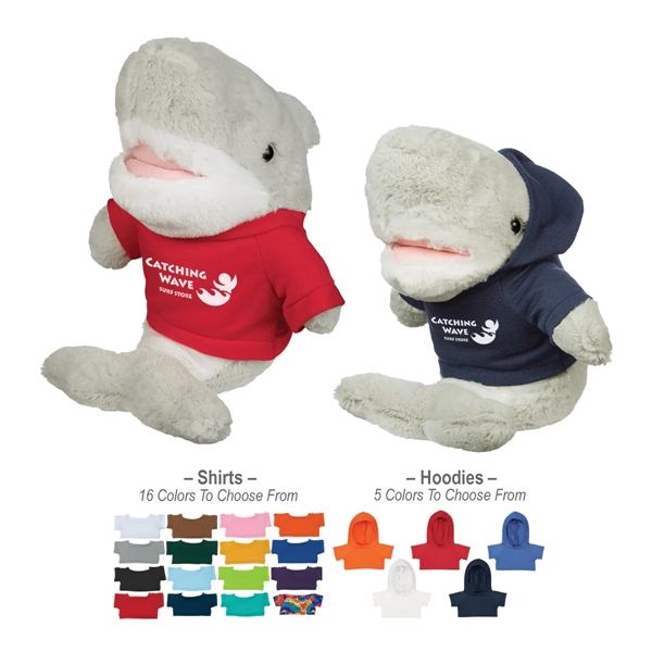 6" Shark plush toy... from ASI 61125 Hit Promotional Products / Hit®