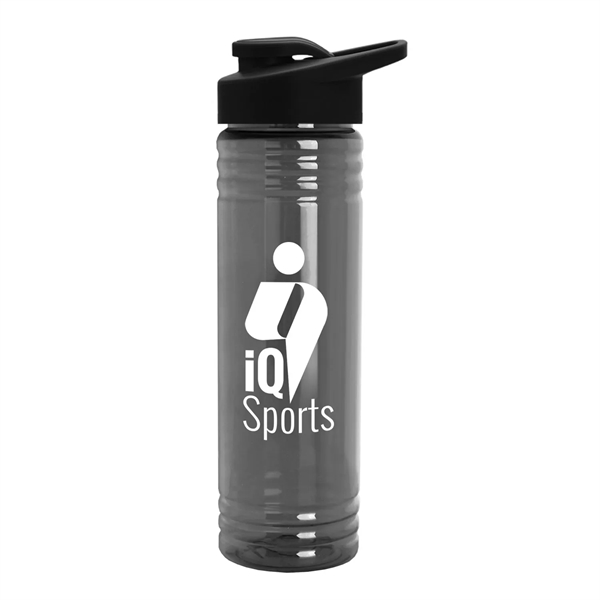 New Slim Cylinder Design 24 oz. Transparent Sport Bottle with Drink-Thru... from ASI 55990 Garyline