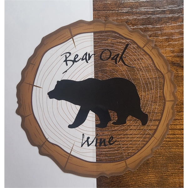 Custom Size, Shape and Print Clear Stickers... from ASI 92531 Unique Custom Products / UCP