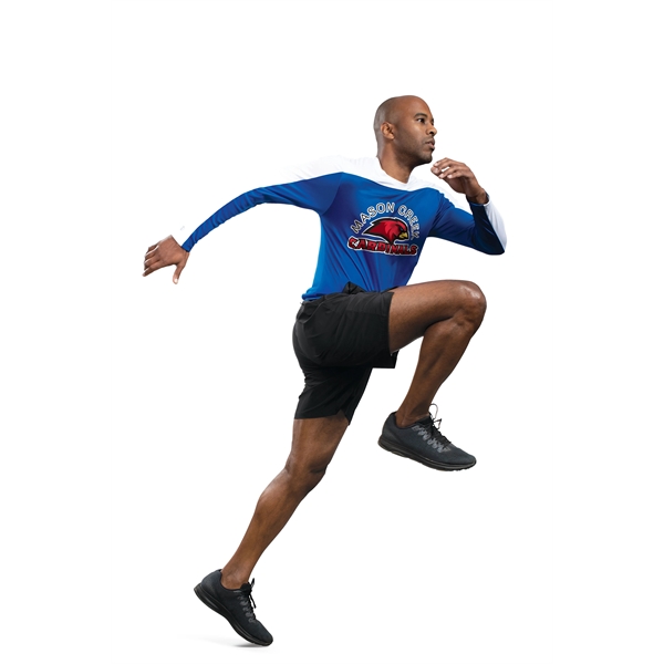 This Momentum Team Long Sleeve Tee is made from Dry Excel... from ASI 37461 Augusta Sportswear / Holloway Sportswear Inc