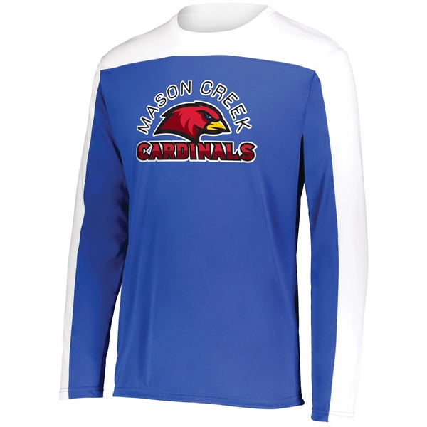 This Momentum Team Long Sleeve Tee is made from Dry Excel... from ASI 37461 Augusta Sportswear / Holloway Sportswear Inc