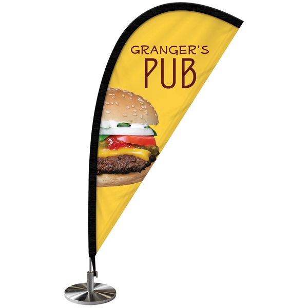 Double Sided Mini Desktop Teardrop Banner with hardware... from ASI 80228 Quinn
