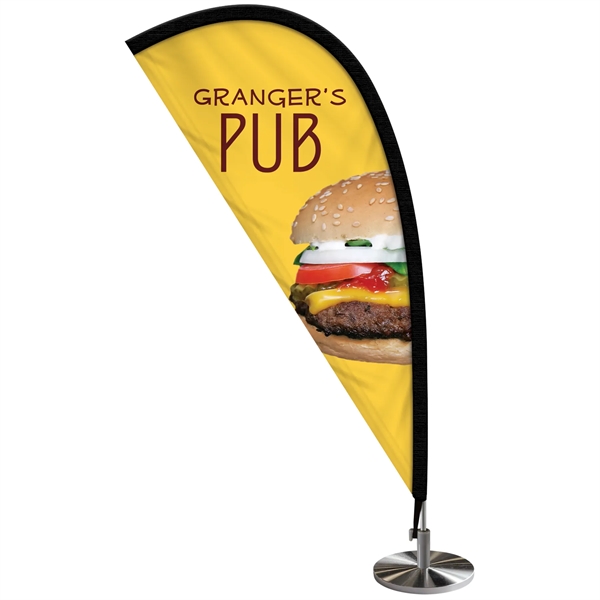 Double Sided Mini Desktop Teardrop Banner with hardware... from ASI 80228 Quinn