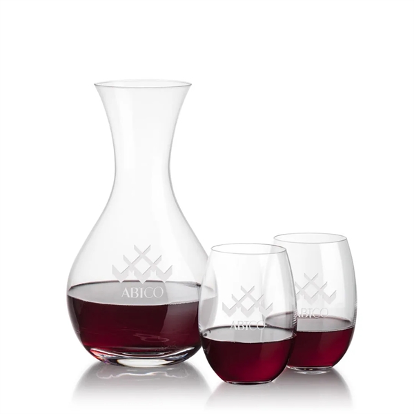 The Lead-Free Crystalline Adelita Carafe features a classic decanting shape and... from ASI 84592 St Regis Group