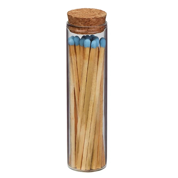 Ablaze, Glass Match Stick Jar - w/ Full Color Label -... from ASI 31490 Admatch Corporation