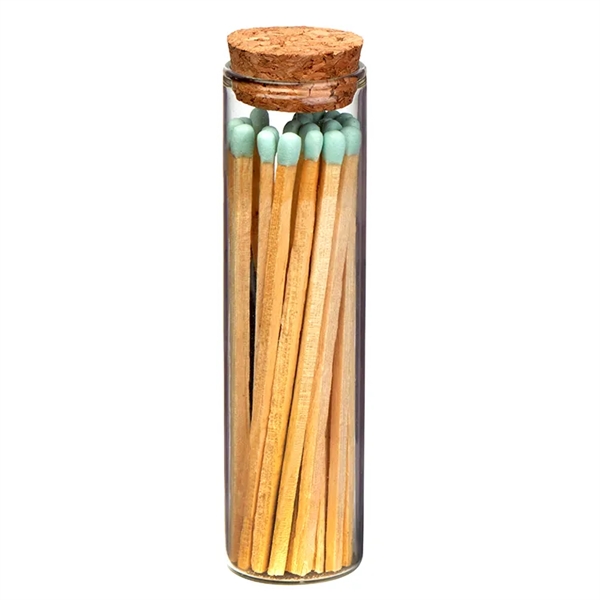 Ablaze, Glass Match Stick Jar - w/ Full Color Label -... from ASI 31490 Admatch Corporation